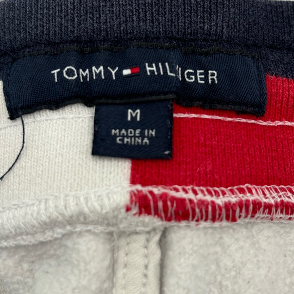 Tommy Hilfiger Sweat Shorts Gray Elastic Waist SZ Med - Picture 6 of 8